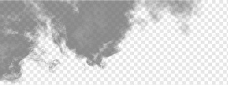 Рамка дымка на прозрачном фоне