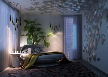 Футуризм стиль в интерьере