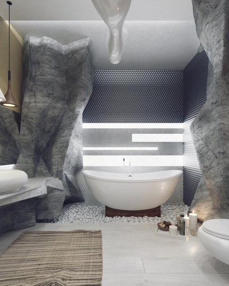 Ванная современная дизайн