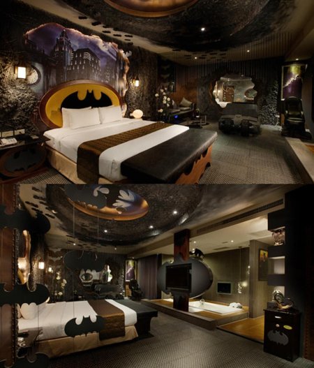 Комната в стиле бэтмена