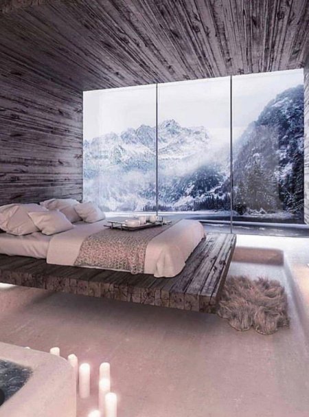 Необычный интерьер