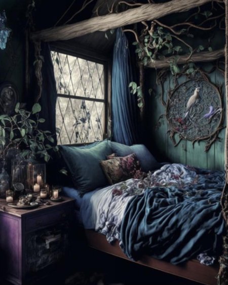 Мистический интерьер