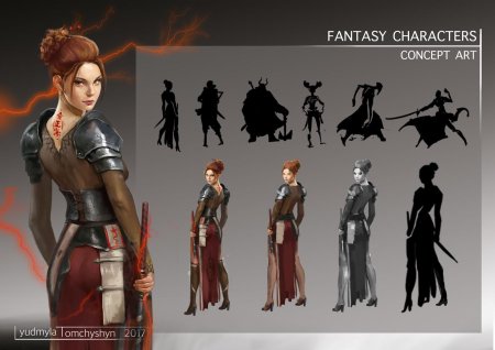 Воительница фэнтези