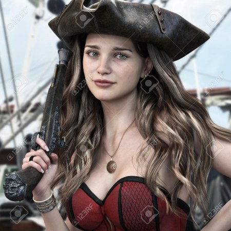 Корсет пиратки