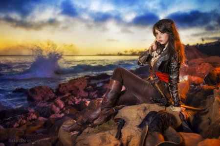 Девушка пират