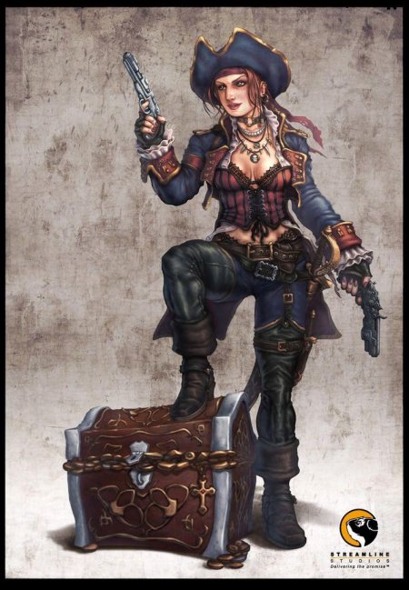 Женщина пират