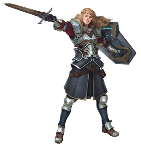 Воительница фэнтези