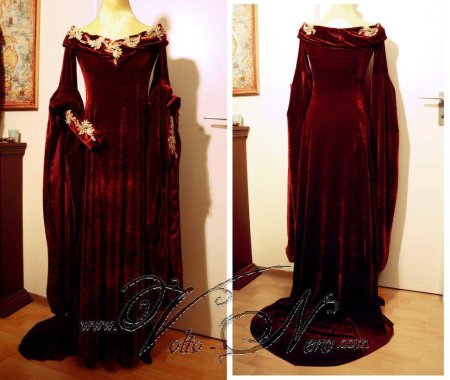 Платье блио в средневековье