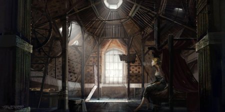 Спальня фэнтези арт