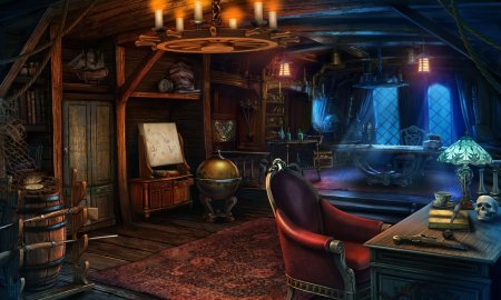 Пиратская каюта капитана