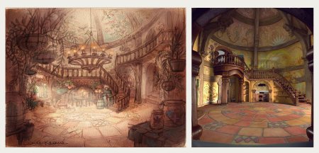 Башня рапунцель внутри