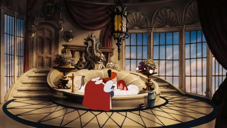 Замок принца в русалочке дисней