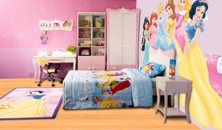 Интерьер детской комнаты принцессы