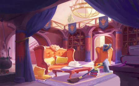 Фэнтези интерьер