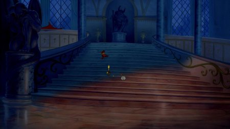 Красавица и чудовище дисней замок