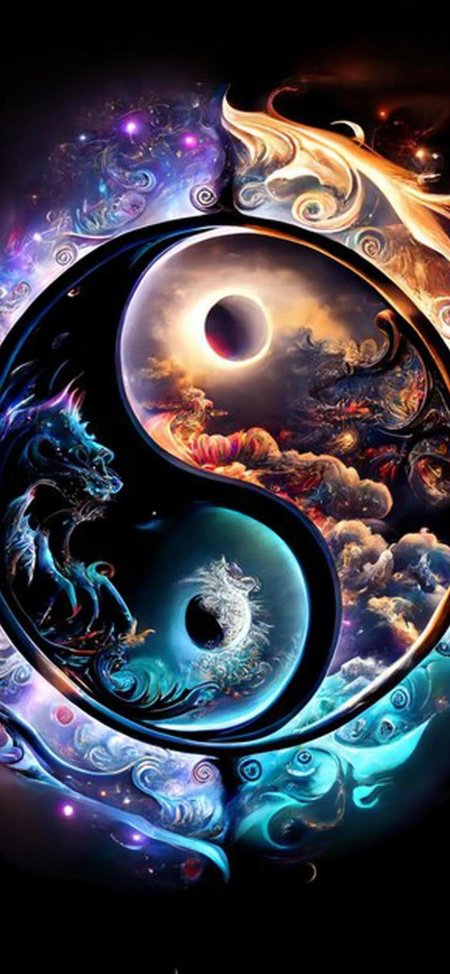 Картина инь янь