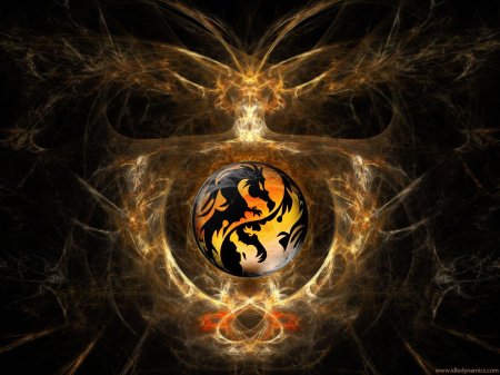 Дракон инь янь