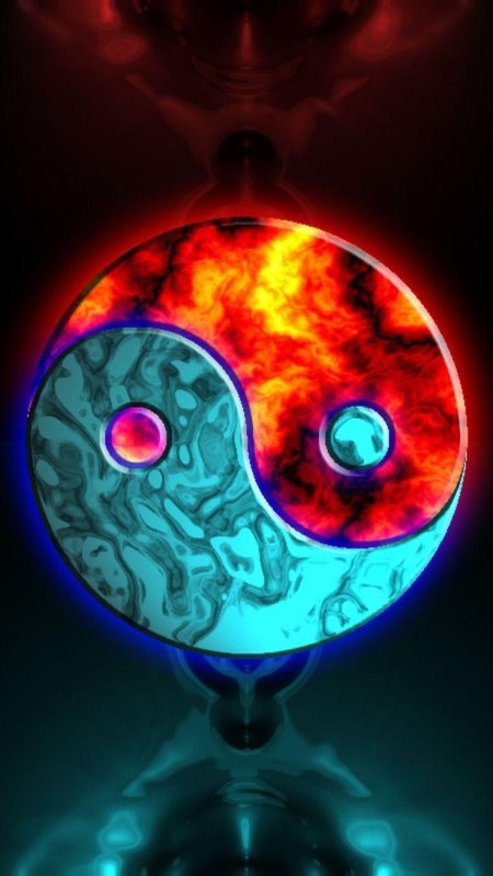 Инь янь картина