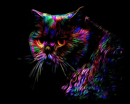 Неоновые животные