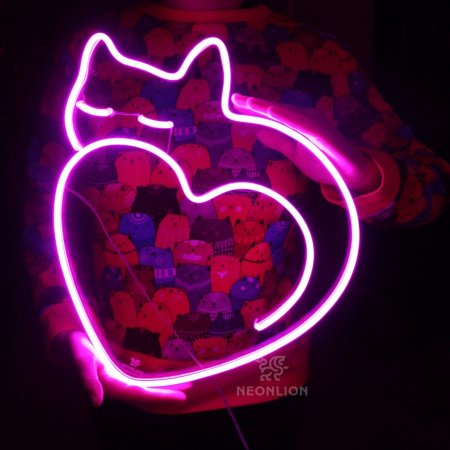 Неоновый ночник