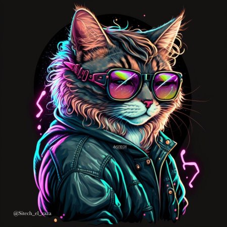 Кошачий арт