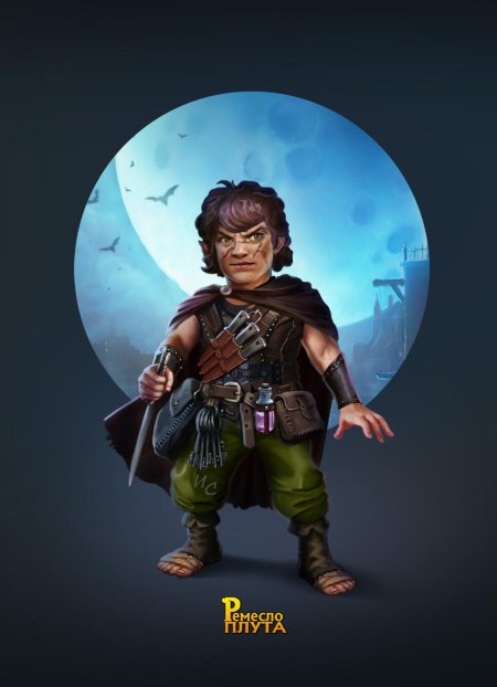 Полурослик воин