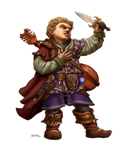 Полурослик плут днд