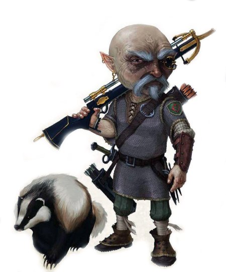 Полурослик бард днд