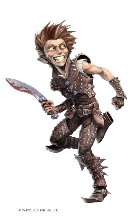 Полурослик варвар