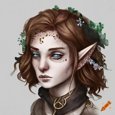 Эльфийка фэнтези