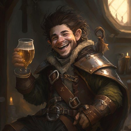 Полурослик бард