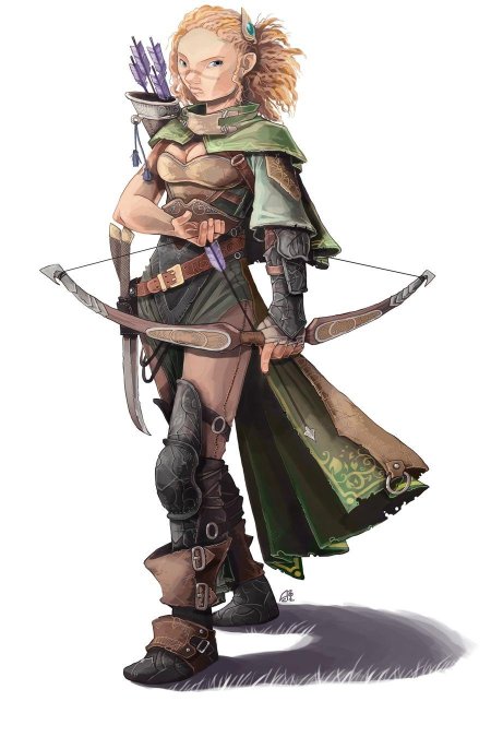 Эльф лучница