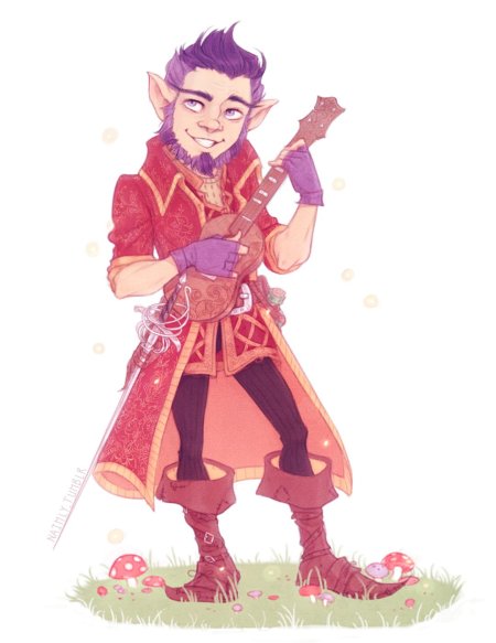 Гном бард днд