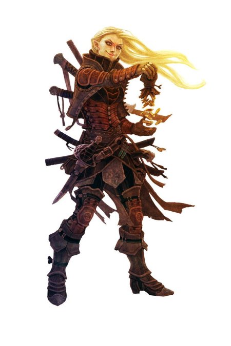 Полуэльф бард днд