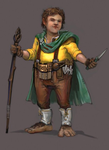 Полурослик бард