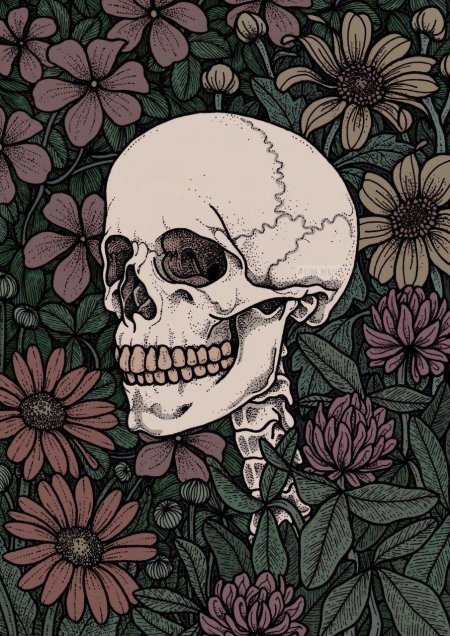 Черепа арт