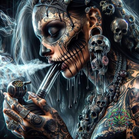 Санта муэрте череп