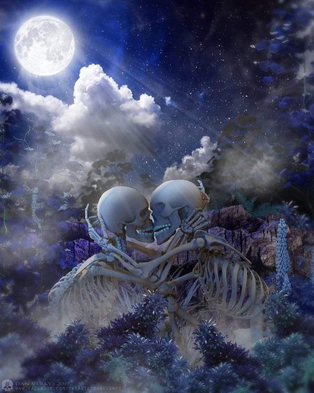 Скелеты любовь