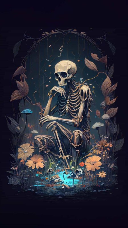 Skeleton art