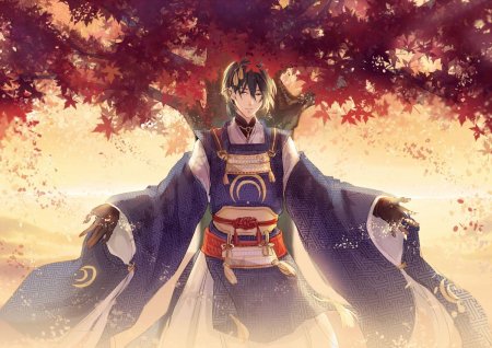 Аниме арт самурай