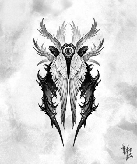 Дарк тату эскизы