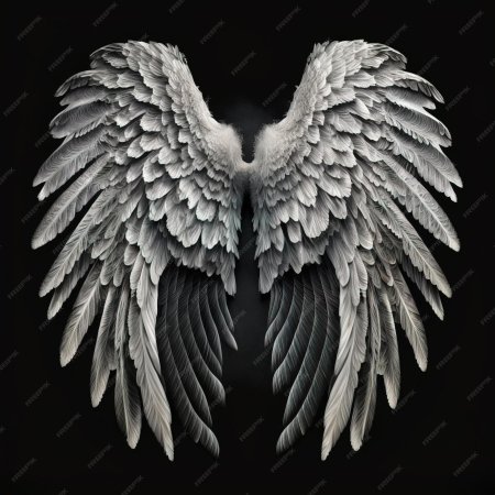Белые крылья ангела