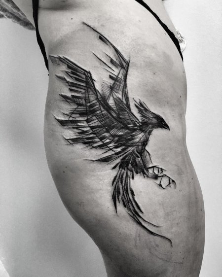 Inez janiak стиль ворон