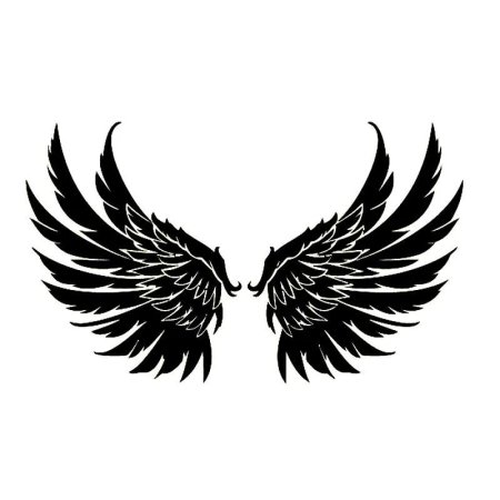 Крылья силуэт