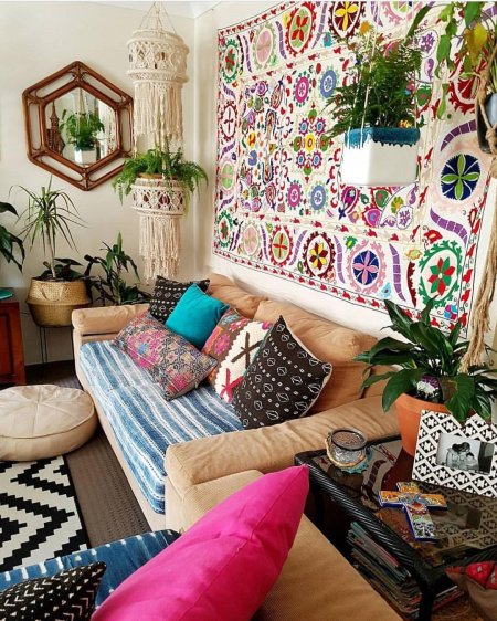 Стиль бохо в интерьере