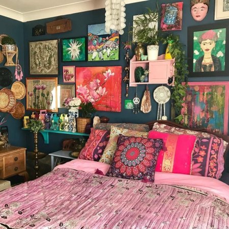 Хиппи интерьер эстетика