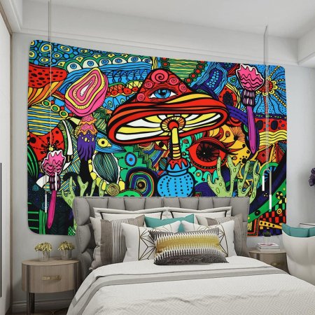 Комната в психоделическом стиле