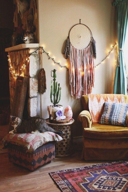 Стиль бохо шик в интерьере
