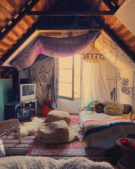 Уютный чердак дизайн