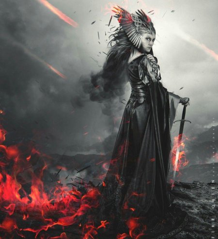 Темный королева равенна арт